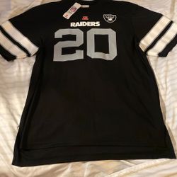Raiders Mcfadden Jersey New Size XL With Tag