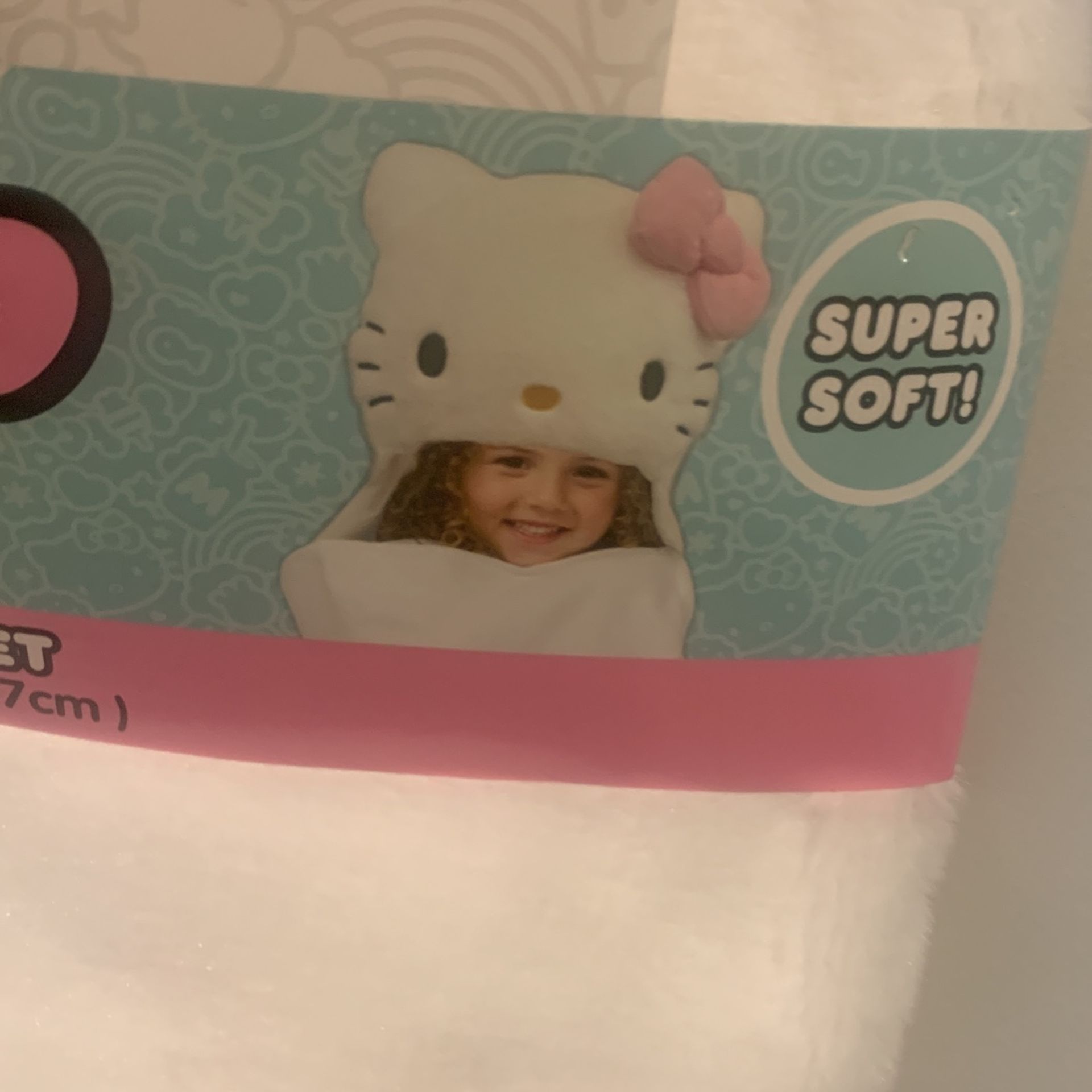 Hello Kitty Hooded Blanket