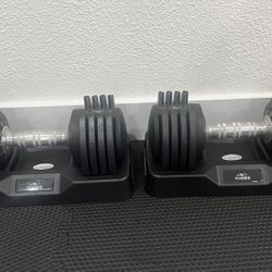Flybird Adjustable Dumbbell Set 25LB