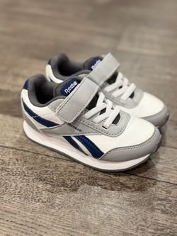 Reebok Toddler Sneakers White Gray Navy