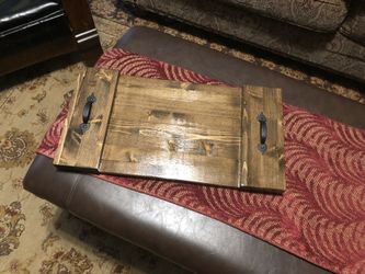 Custom made serving tray