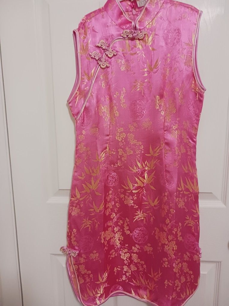 Chong Sam Hot Pink Dress