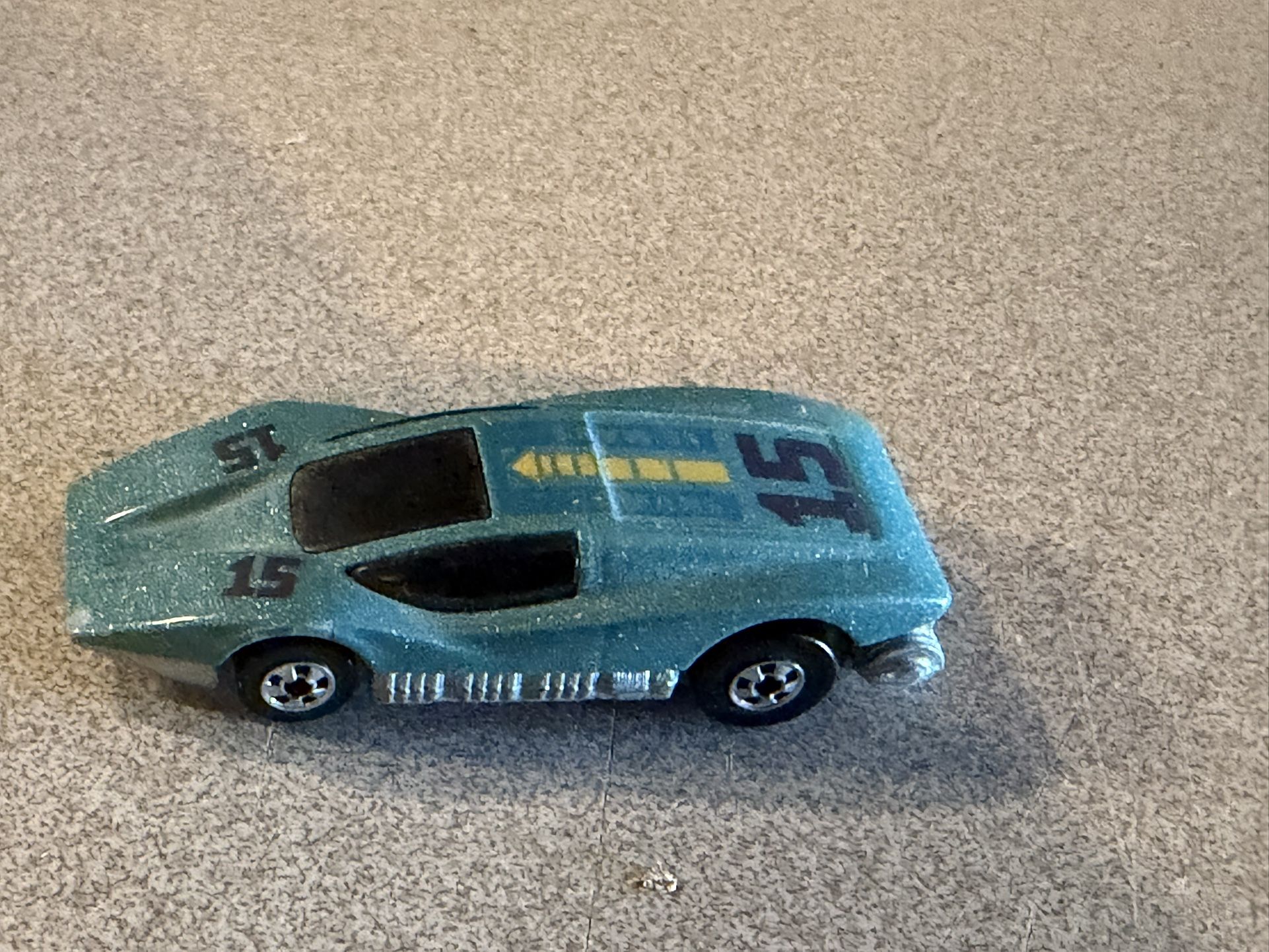 1974 Hot Wheels  Le Mans   Teal Malaysia1/64