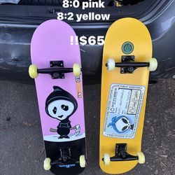 Skateboard Blind $65 Each Complete 8:0 -8:2