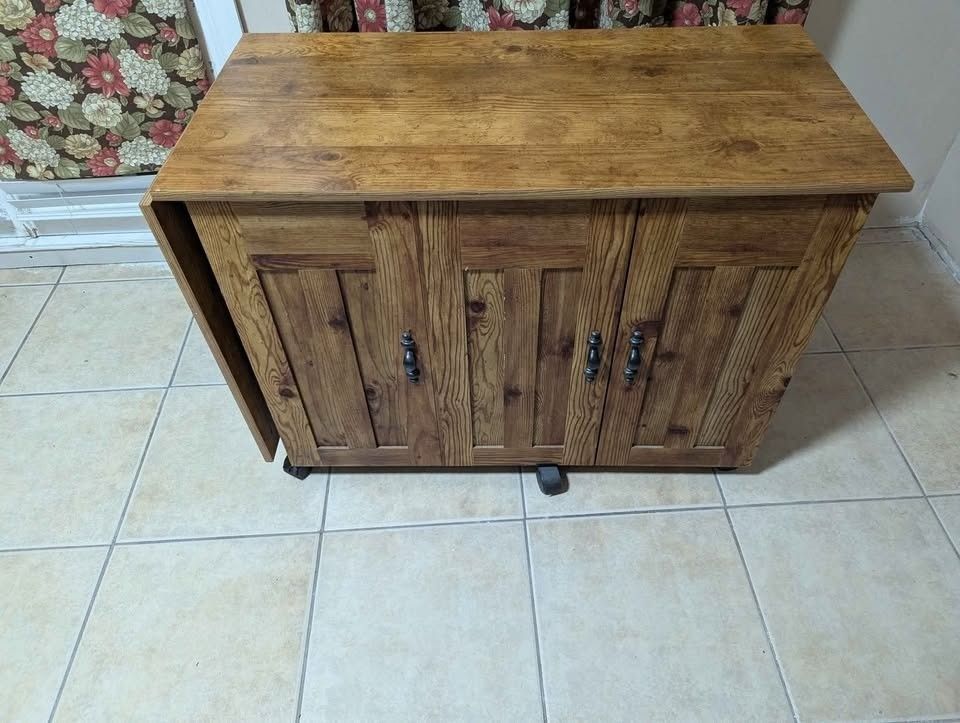 Sauder Sewing/Crafting Cabinet