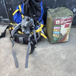 Camping Bag & Sleeping Bag 