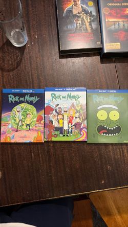 Rick and Morty Seasons 1-3 Blu-Ray
