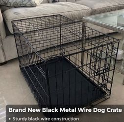 brand new metal dog crate