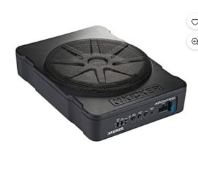 Kicker Hideaway Powered Underseat Subwoofer
