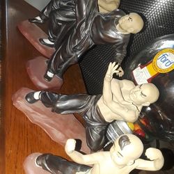 4 Shaolin kungfu Figures 