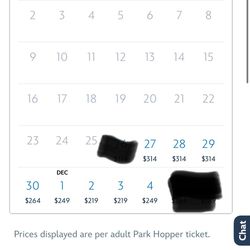 Disneyland Park Hopper Tickets 