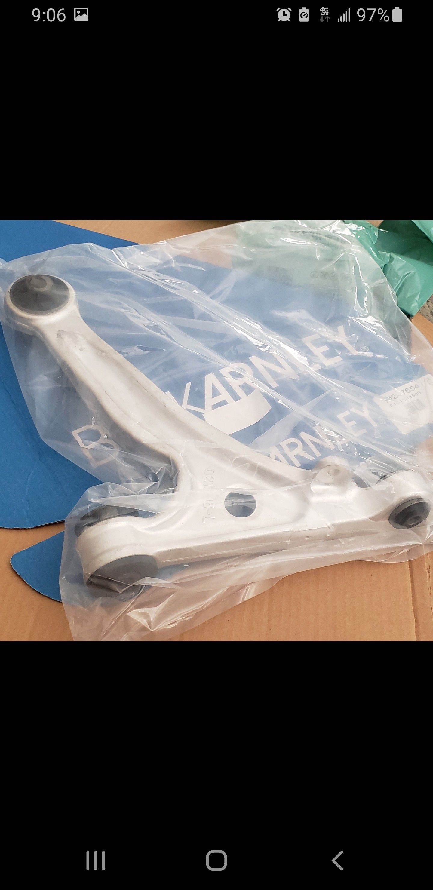 Driver side upper and lower control arm and ball joints For a Mazda 2006 RX8