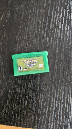 Pokemon Leaf Green.  (Reproduction)