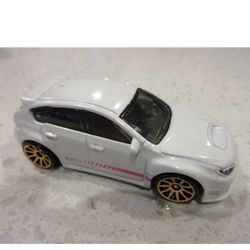 2021 Hot Wheels Subaru WRX STI White And Pink HW J-Imports Diecast 