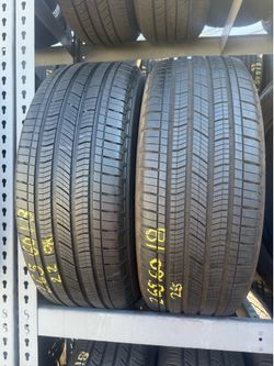 18” tires michelin 265/69/18 with free installation $140 both