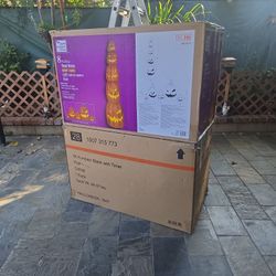 8 Ft Jack O Lanterns 