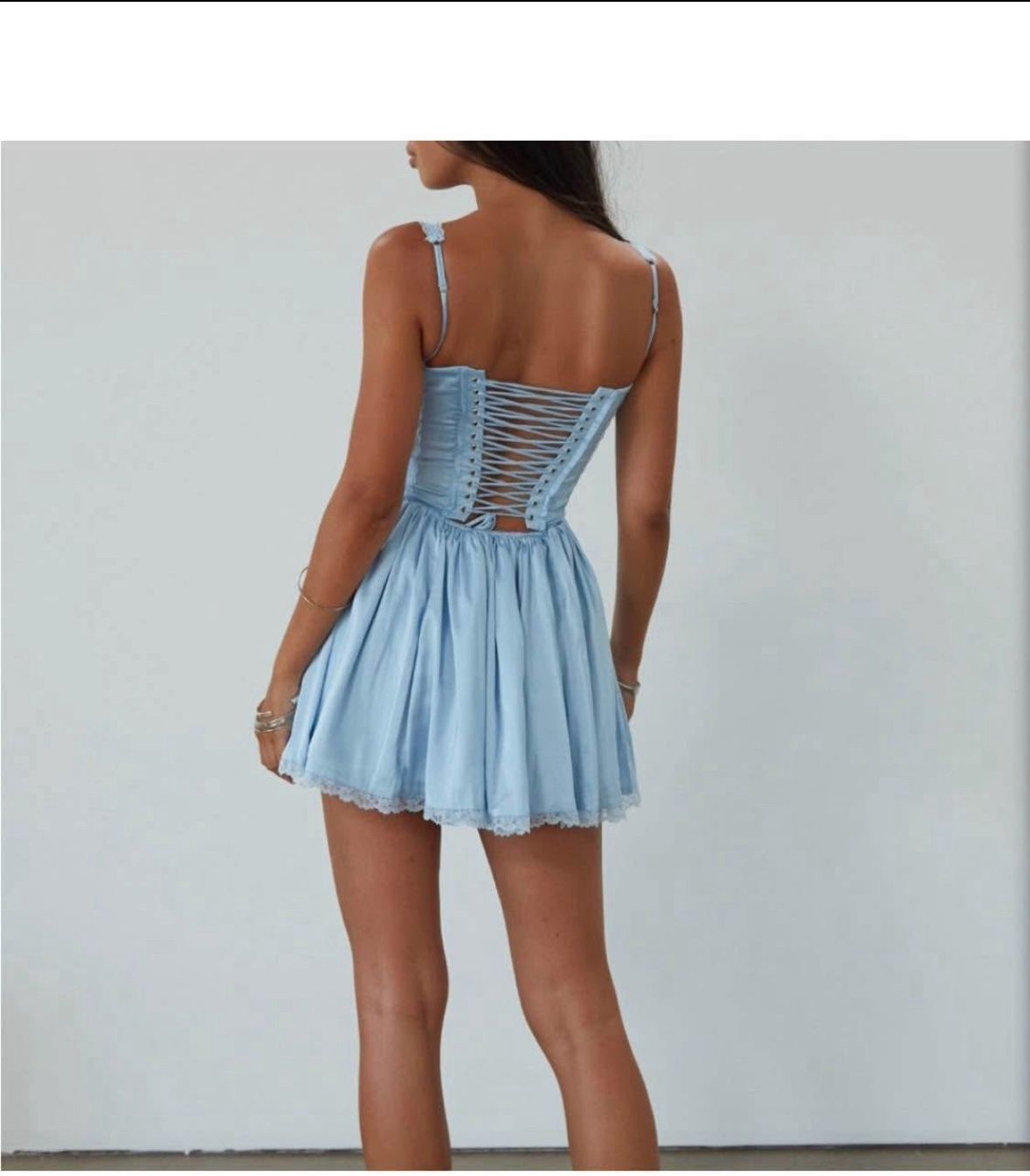 Blue Corset Dress 