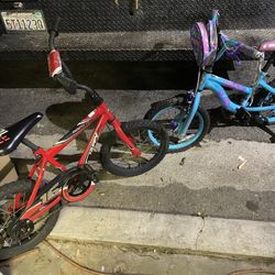 Children Bike Girl & Boy