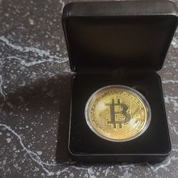 Bitcoin In Display Box