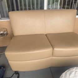 Tan Love seat