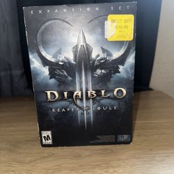 Diablo 3 Reaper Of Souls Expansion Set Big Box Pc Game