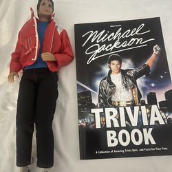 Vintage Michael Jackson Doll Plus Book