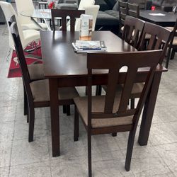 7-PC Dining Set For $299 