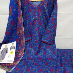 Three Pieces Brand New Suit (indian/Pakistani)