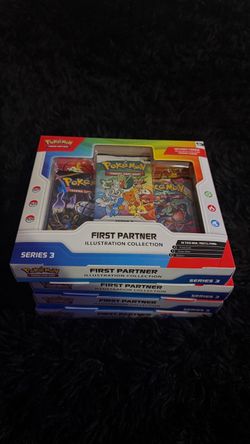 Pokémon First Partner Illustration Collection Series 3 🔥