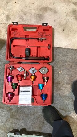 Universal radiator compression check kit