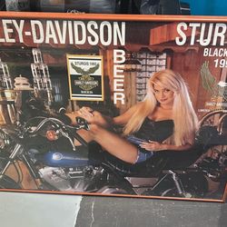 Harley Davidson Poster Vintage 