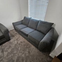Large Sofa & Chair Set From Jeromes 