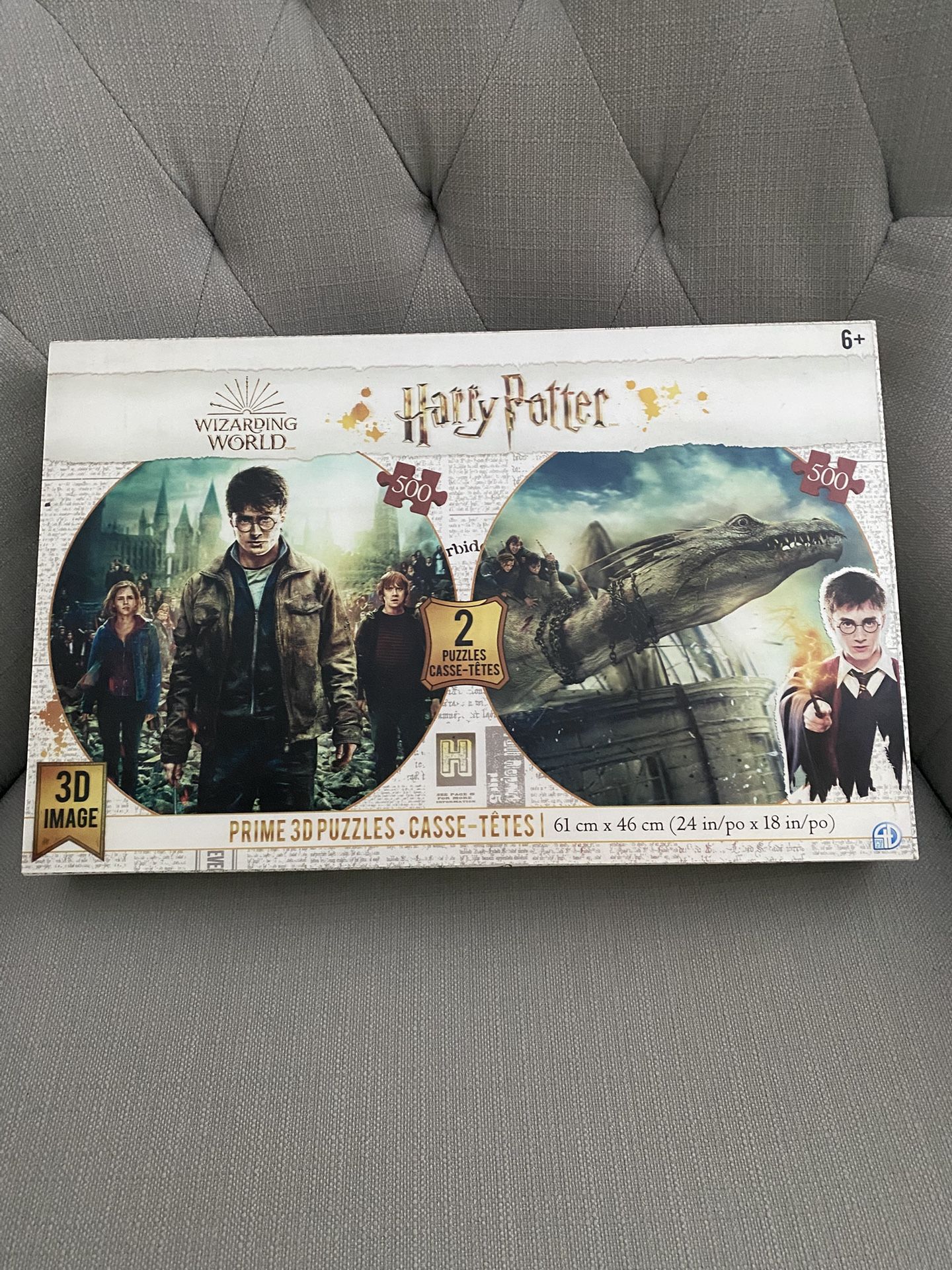 Harry Potter 500pc 3D  Puzzle
