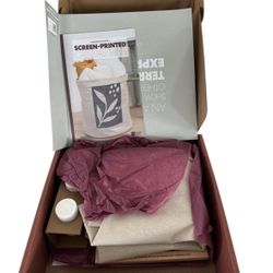 Brand new KiwiCo Maker Crate Screen-Printed Canvas Bins Ages 14 & Up. 