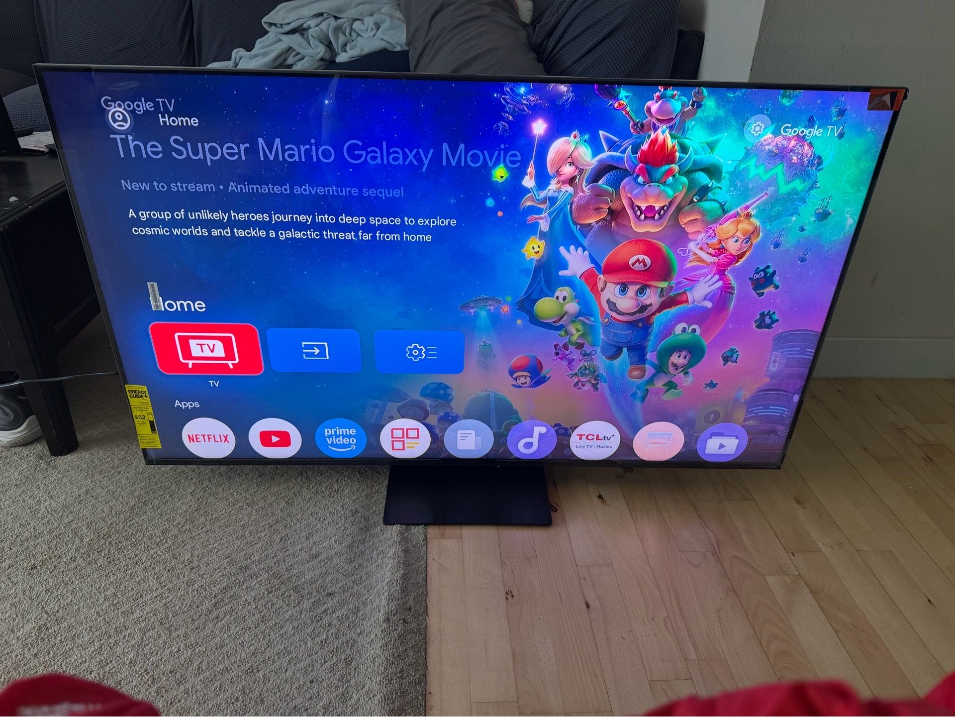 NEW TCL 55” Smart Google TV