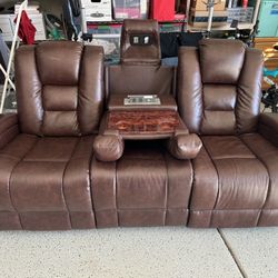 Electronic Reclining Sofa 