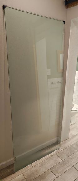 Used Shower glass