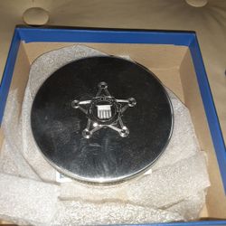 Secret Service Pewter Dish 