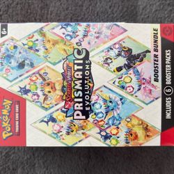 Prismatic Evolution Booster Bundle 