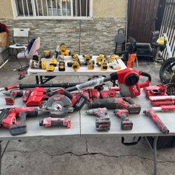 Milwaukee And Dealt Tools