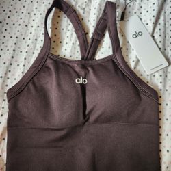 Medium Alo Seamless Ribbed Favorite Bra Tank