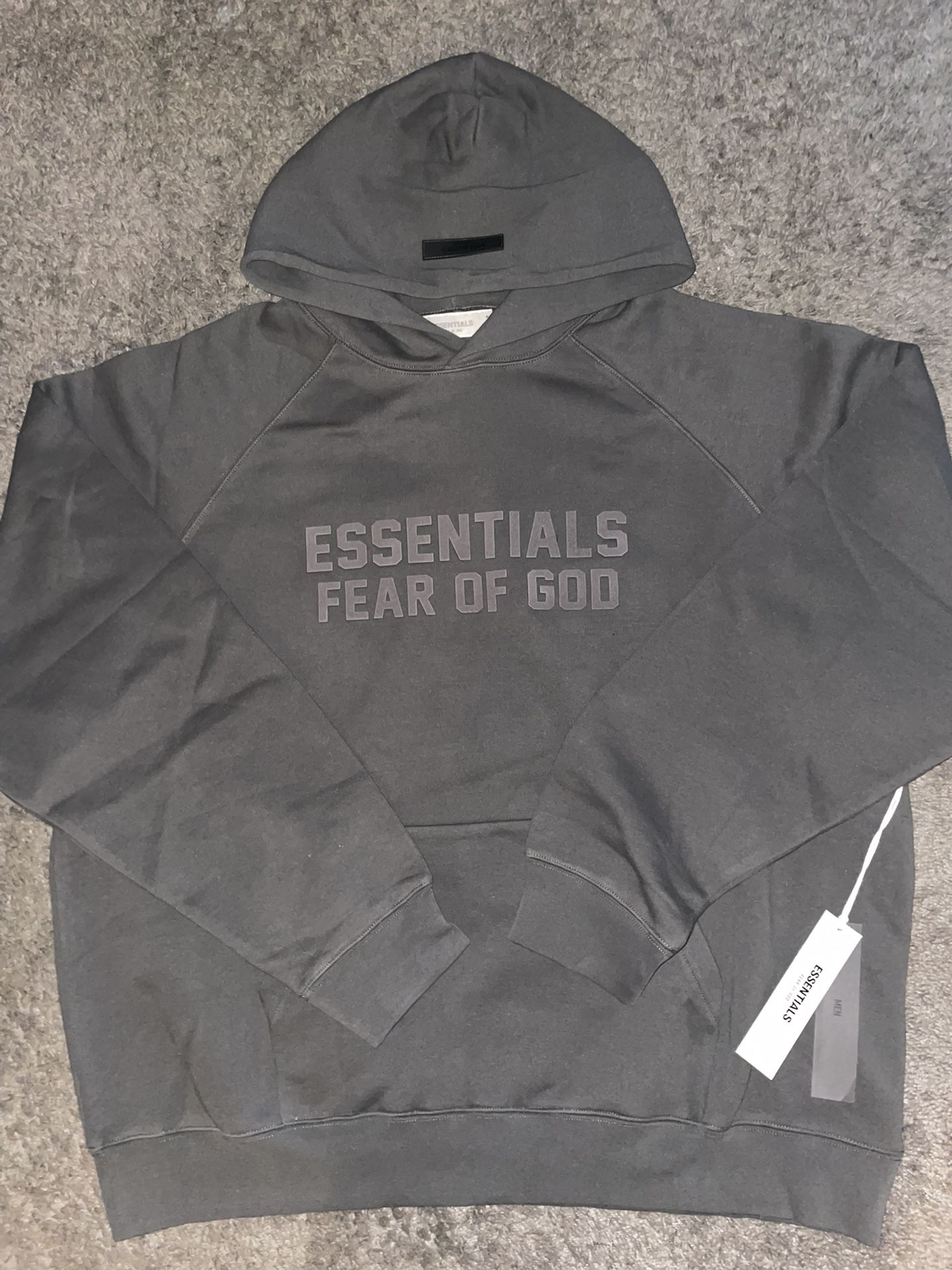 Size Xl Off Black Colorway Essentials Hoodie