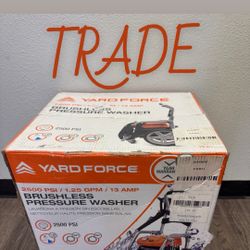 Yard Force NEW 2500 psi pressure washer