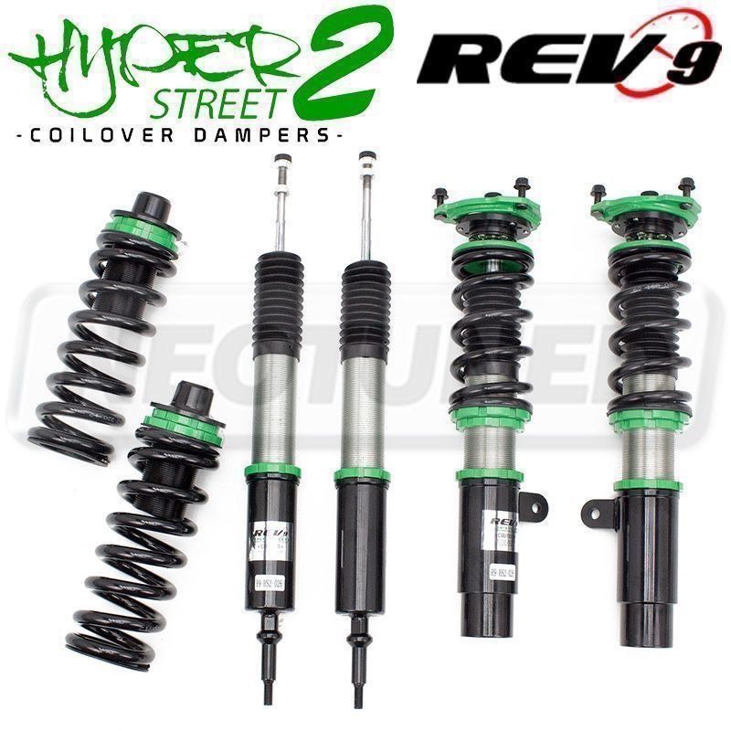 REV9 R9-HS2-026_1 HYPER-STREET II DAMPER 32-WAY COILOVERS KIT STRUT SHOCK SPRING FOR BMW 3-Series RWD (E90/E91/E92/E93) 2006-13