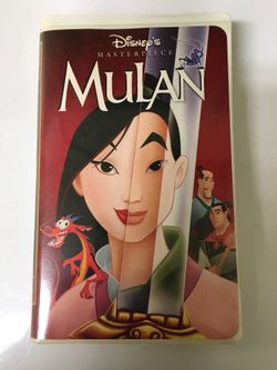 Mulan VHS Tape
