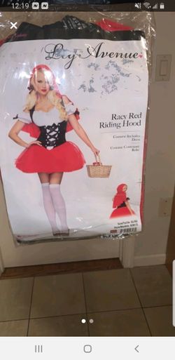 Red riding hood costume womens xl