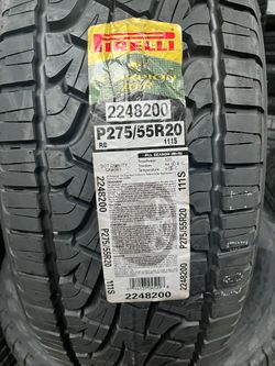 @Fairmount Tire and Rubber Co we have Pirelli Scorpion ATR  P275/55R20 for Chevrolet Silverado, Ford Expedition, Ram 1500