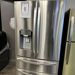 LG 4 French Door Smart Refrigerator (Take It Home In Payments/Llevalo A Casa En Pagos)