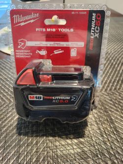 XC5.0 Milwaukee M18 Battery