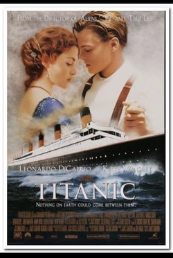 Titanic Rare International Movie Poster